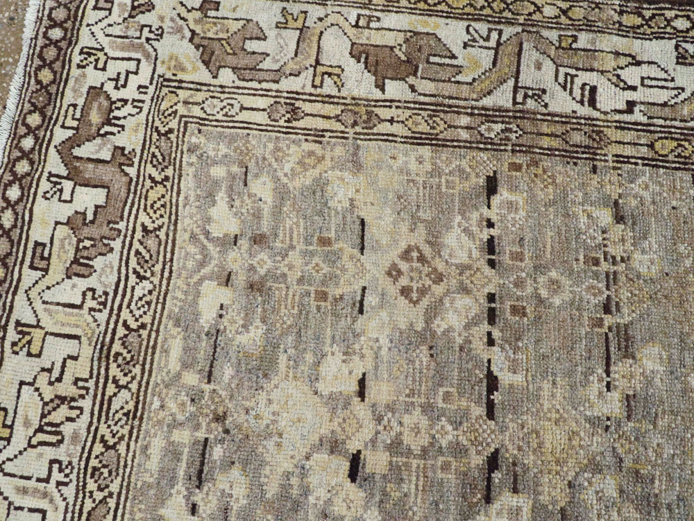 Vintage Persian Malayer Runner, No.22556 - Galerie Shabab