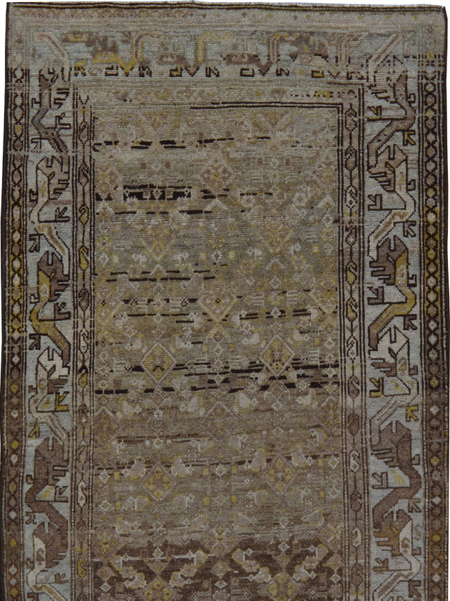 Vintage Persian Malayer Runner, No.22556 - Galerie Shabab