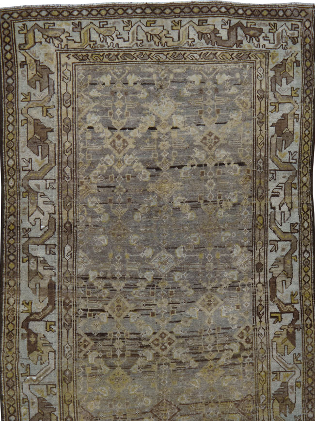Vintage Persian Malayer Runner, No.22556 - Galerie Shabab