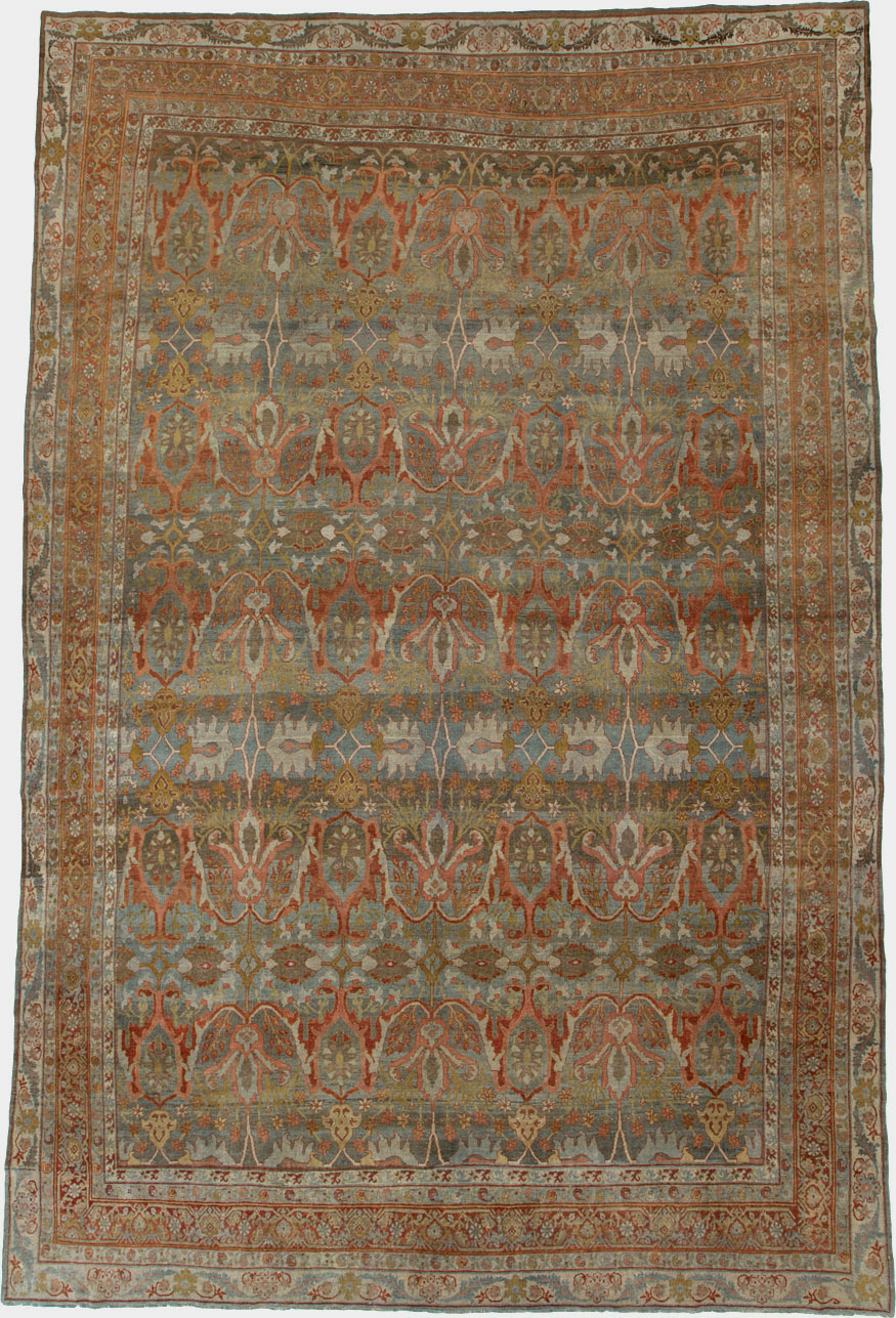 Antique Persian Bidjar Carpet, No.22557 - Galerie Shabab