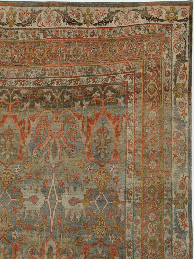 Antique Persian Bidjar Carpet, No.22557 - Galerie Shabab