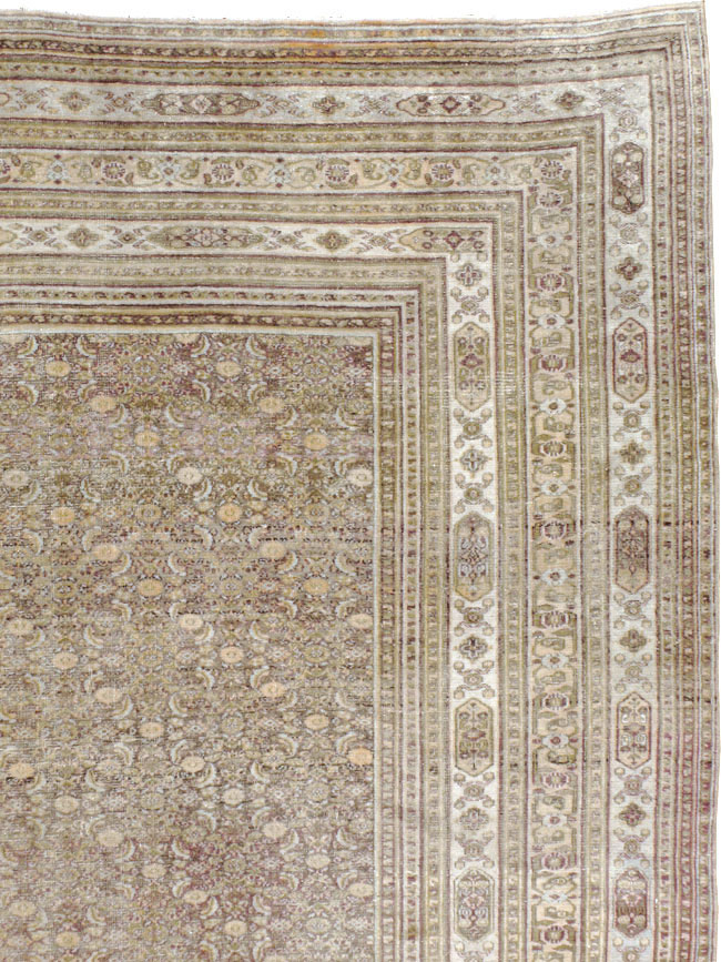 Antique Persian Dorokhsh Carpet, No.22559 - Galerie Shabab