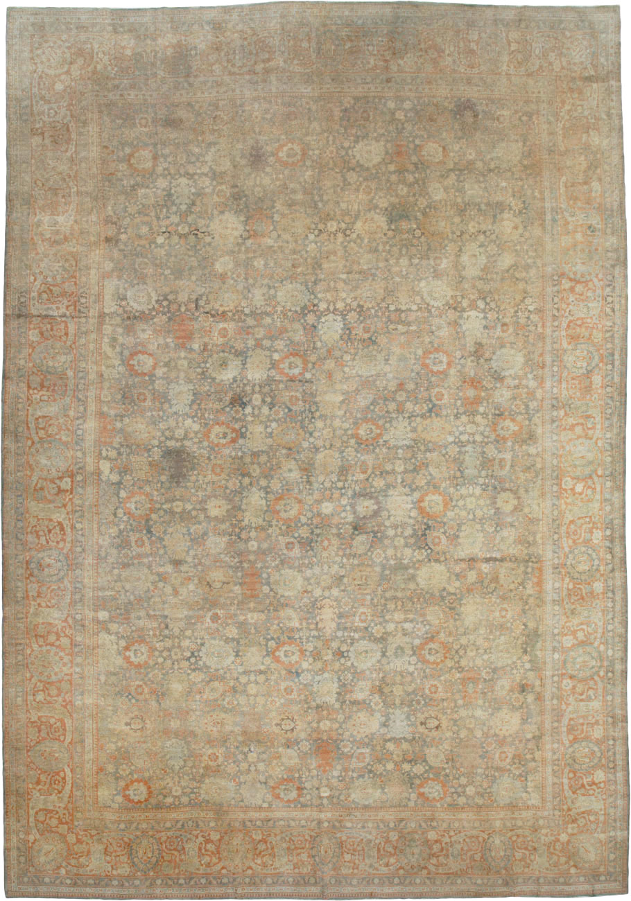 Antique Persian Tabriz Carpet, No.22564 - Galerie Shabab