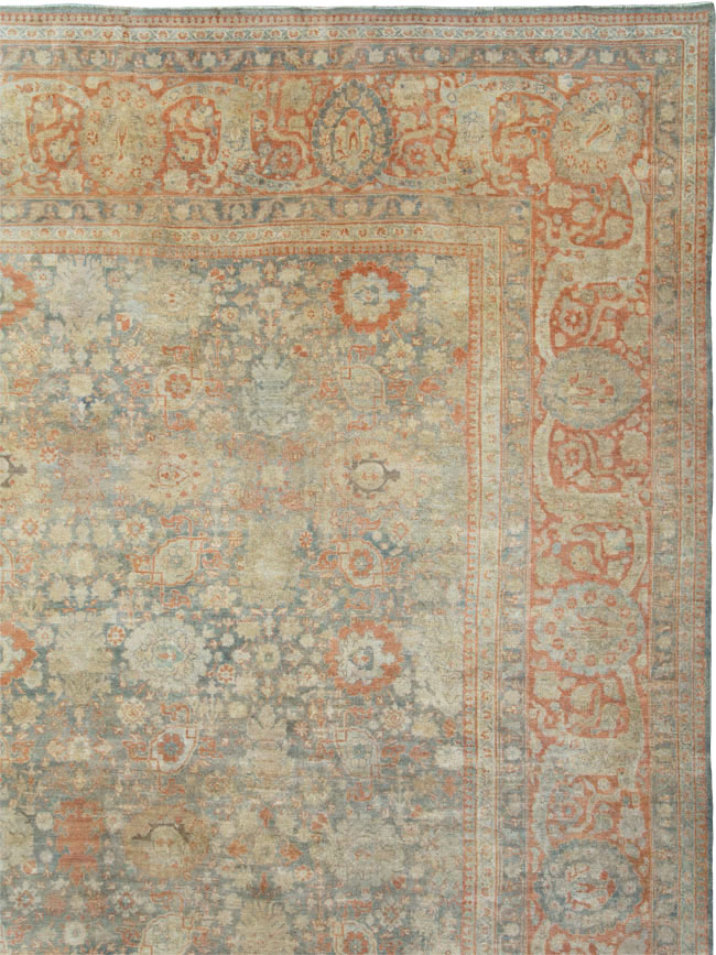 Antique Persian Tabriz Carpet, No.22564 - Galerie Shabab