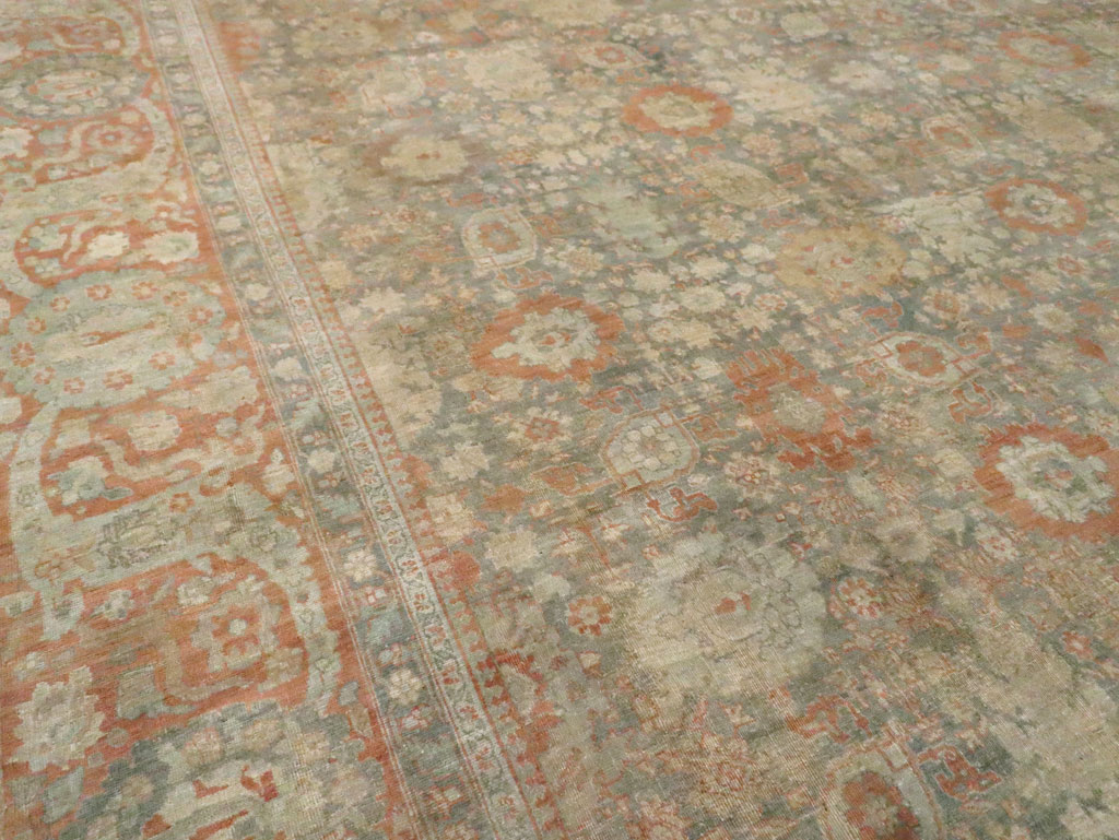 Antique Persian Tabriz Carpet, No.22564 - Galerie Shabab