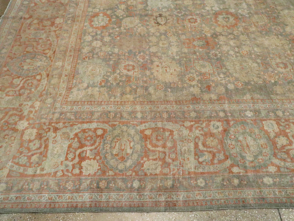 Antique Persian Tabriz Carpet, No.22564 - Galerie Shabab