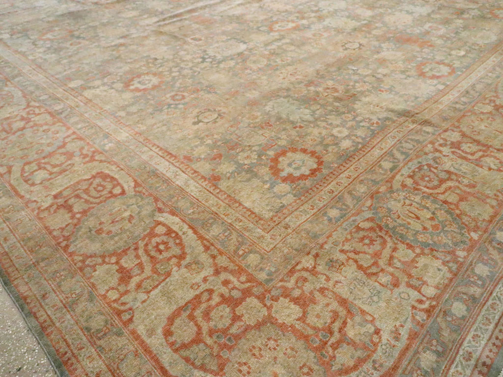 Antique Persian Tabriz Carpet, No.22564 - Galerie Shabab