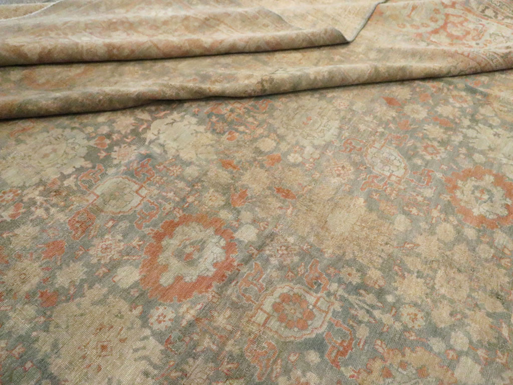 Antique Persian Tabriz Carpet, No.22564 - Galerie Shabab