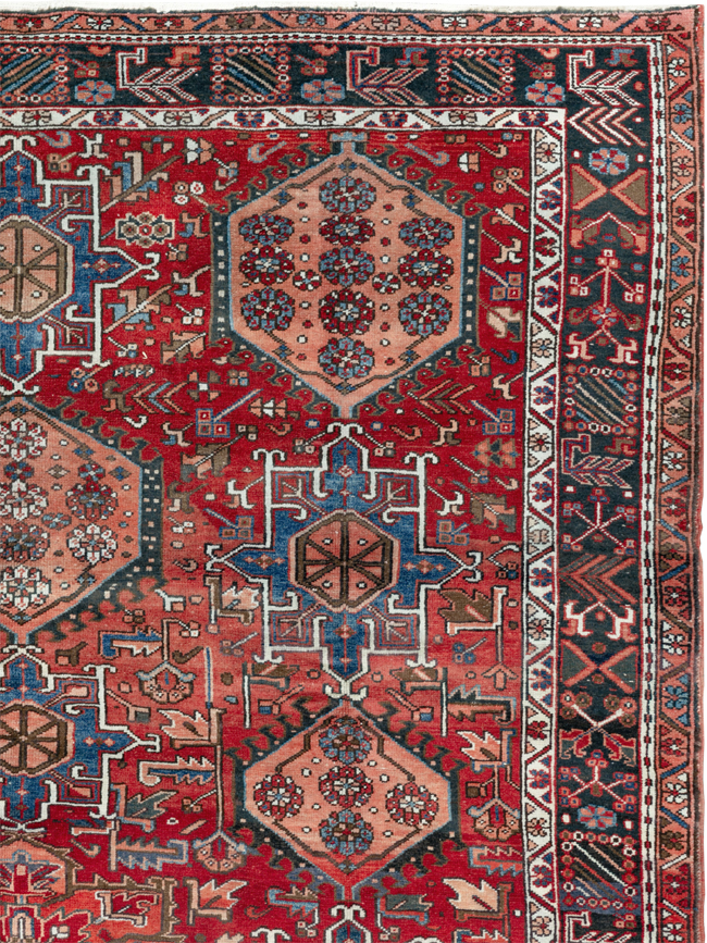 Vintage Persian Karajeh Carpet, No.22567 - Galerie Shabab
