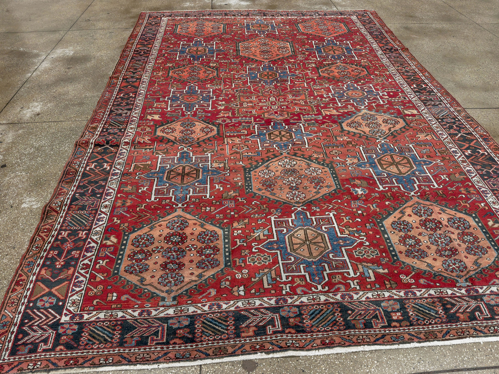 Vintage Persian Karajeh Carpet, No.22567 - Galerie Shabab