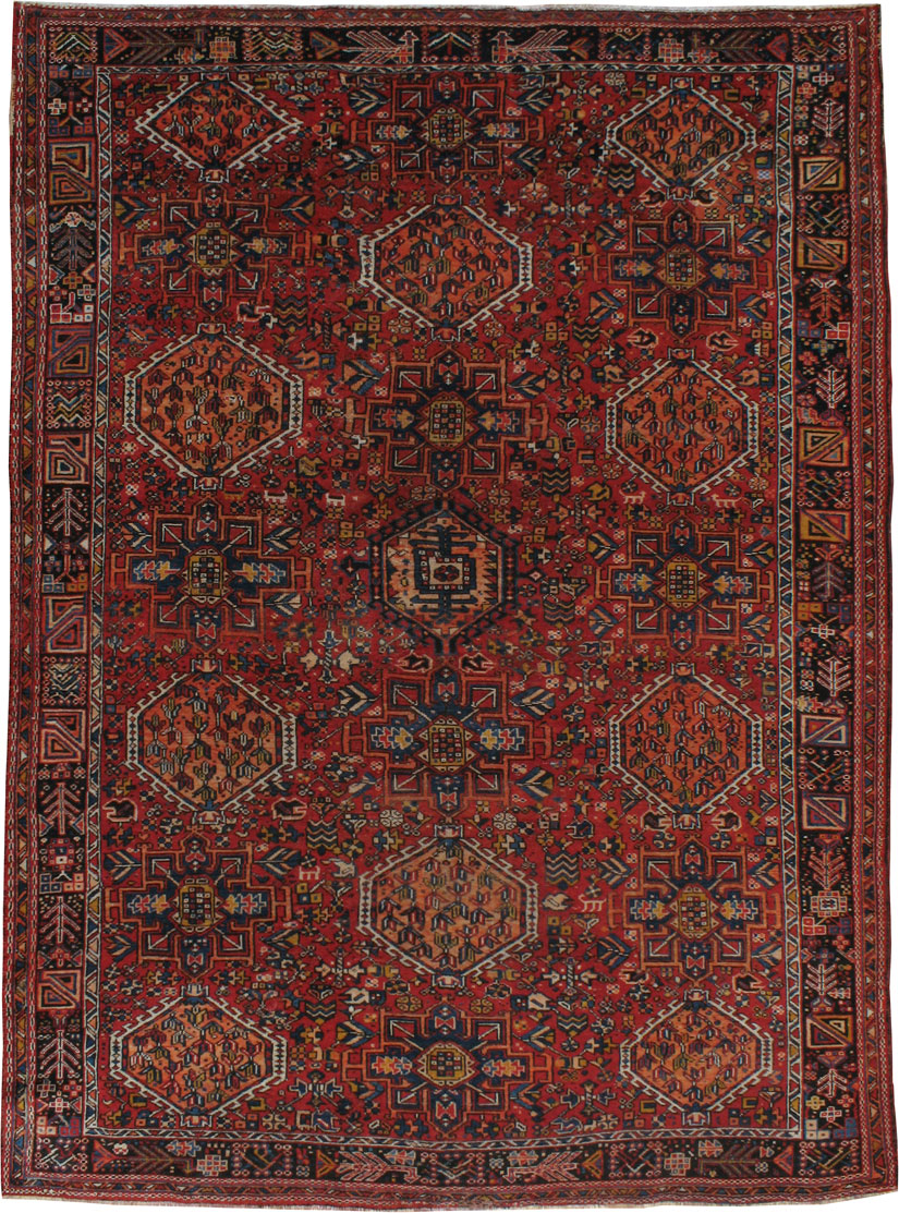 Vintage Persian Karajeh Rug, No.22568 - Galerie Shabab