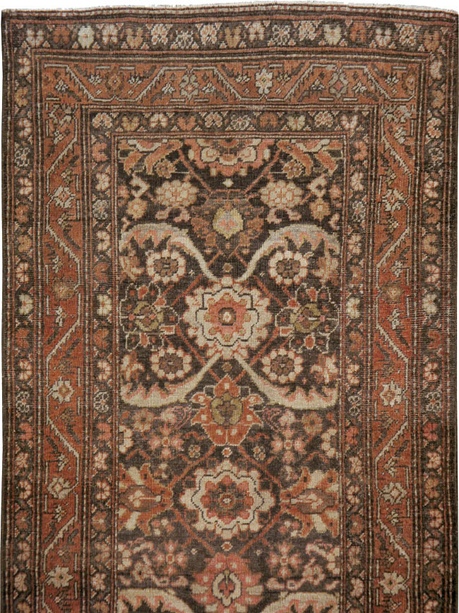 Vintage Persian Malayer Runner, No.22571 - Galerie Shabab