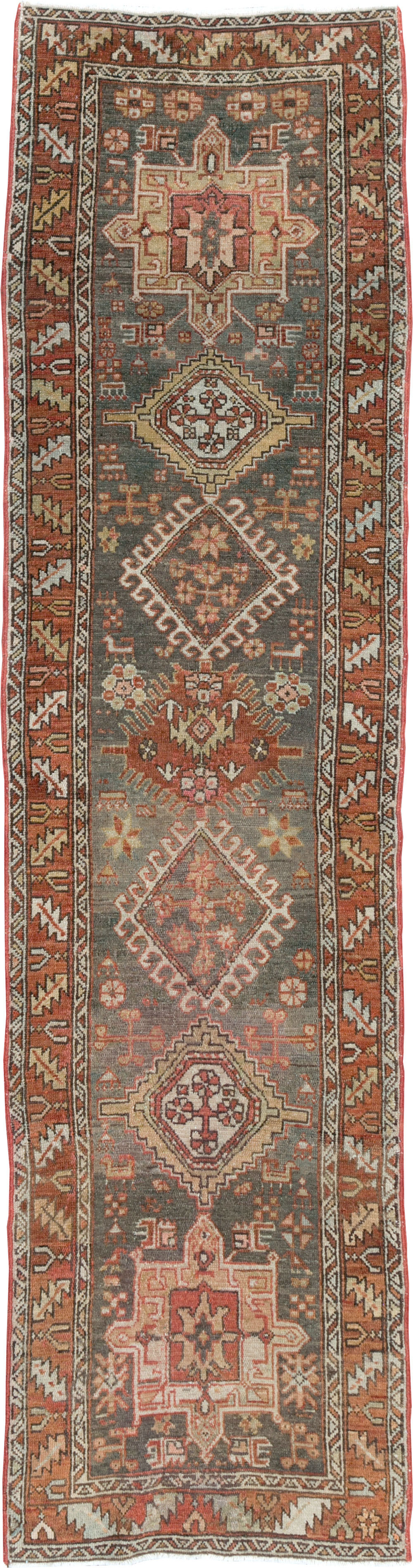 Vintage Persian Karajeh Runner, No.22572 - Galerie Shabab
