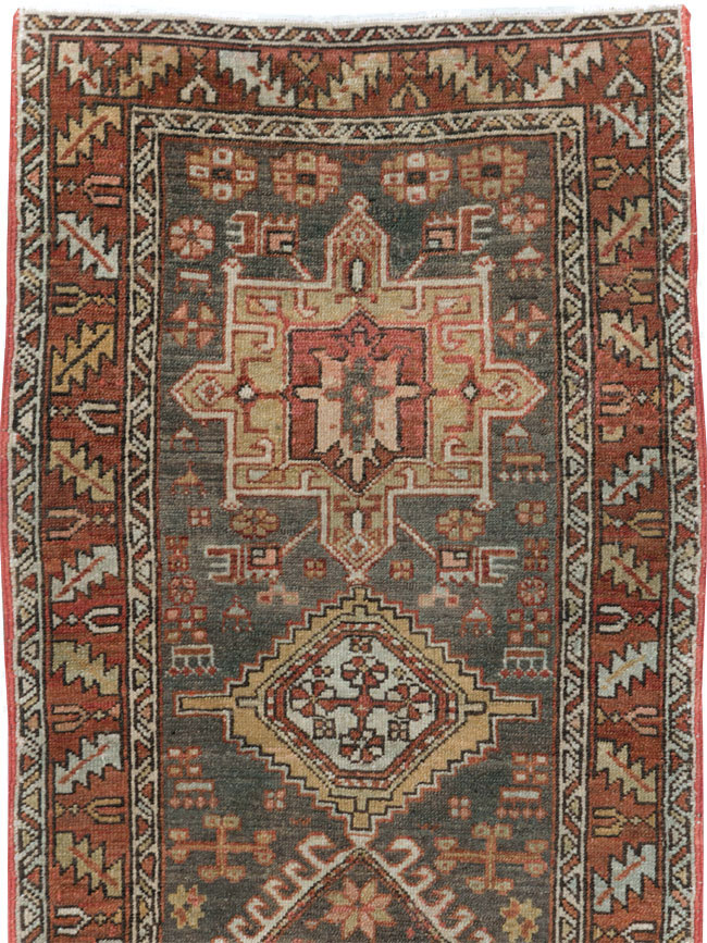 Vintage Persian Karajeh Runner, No.22572 - Galerie Shabab