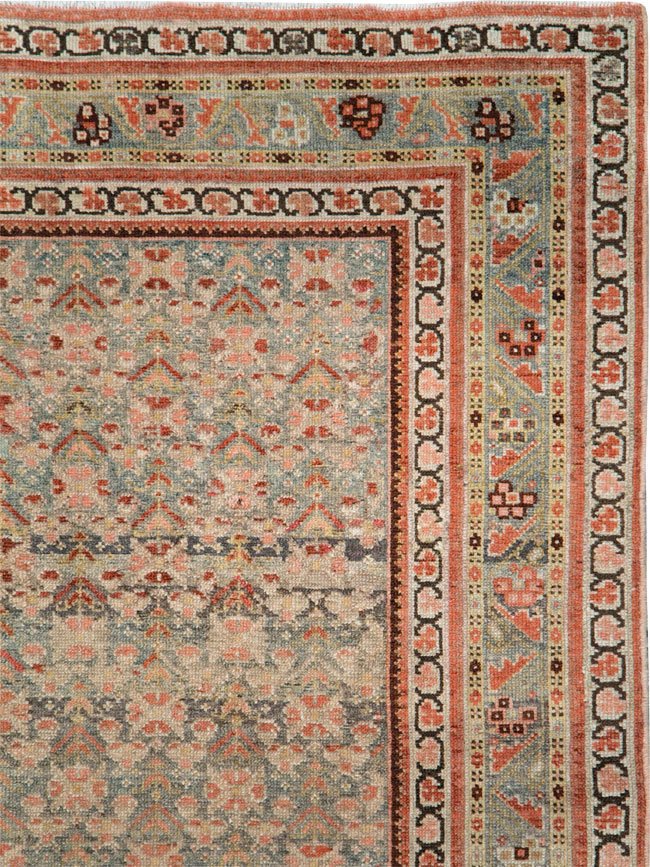 Antique Persian Malayer Gallery Carpet, No.22573 - Galerie Shabab