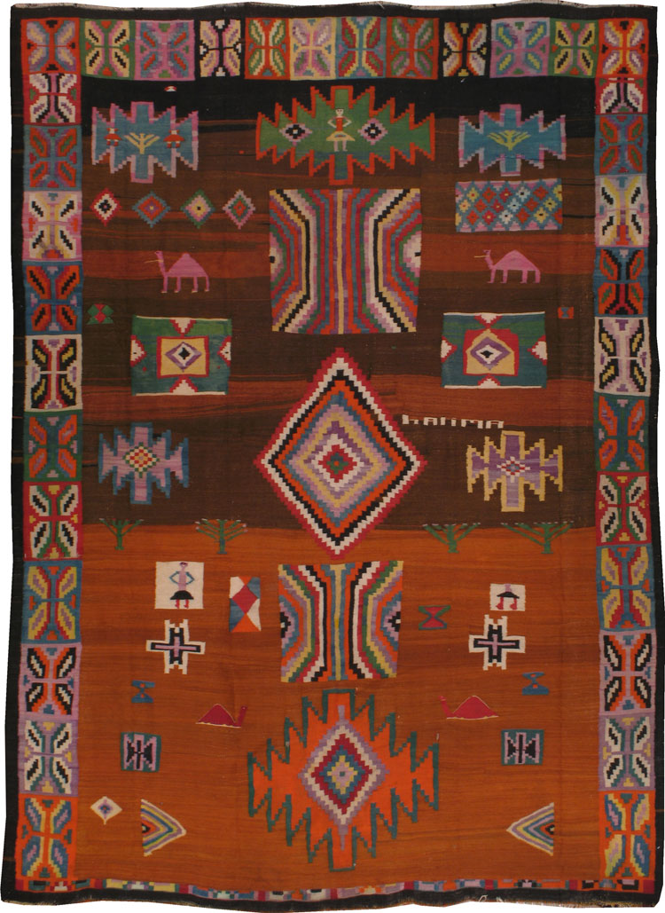 Vintage Anatolian Kilim, No.22577 - Galerie Shabab