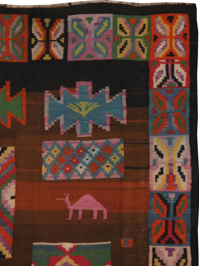 Vintage Anatolian Kilim, No.22577 - Galerie Shabab