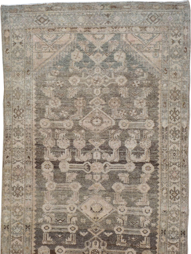 Vintage Persian Malayer Runner, No.22582 - Galerie Shabab