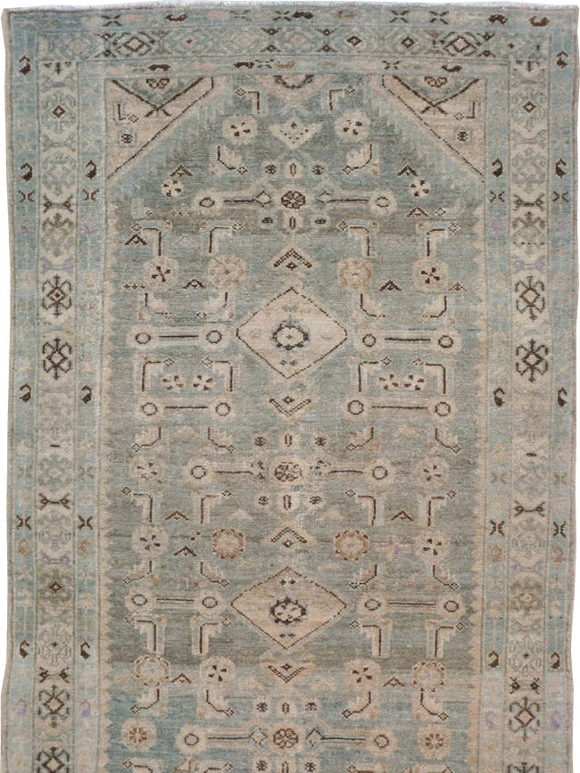 Vintage Persian Malayer Runner, No.22582 - Galerie Shabab