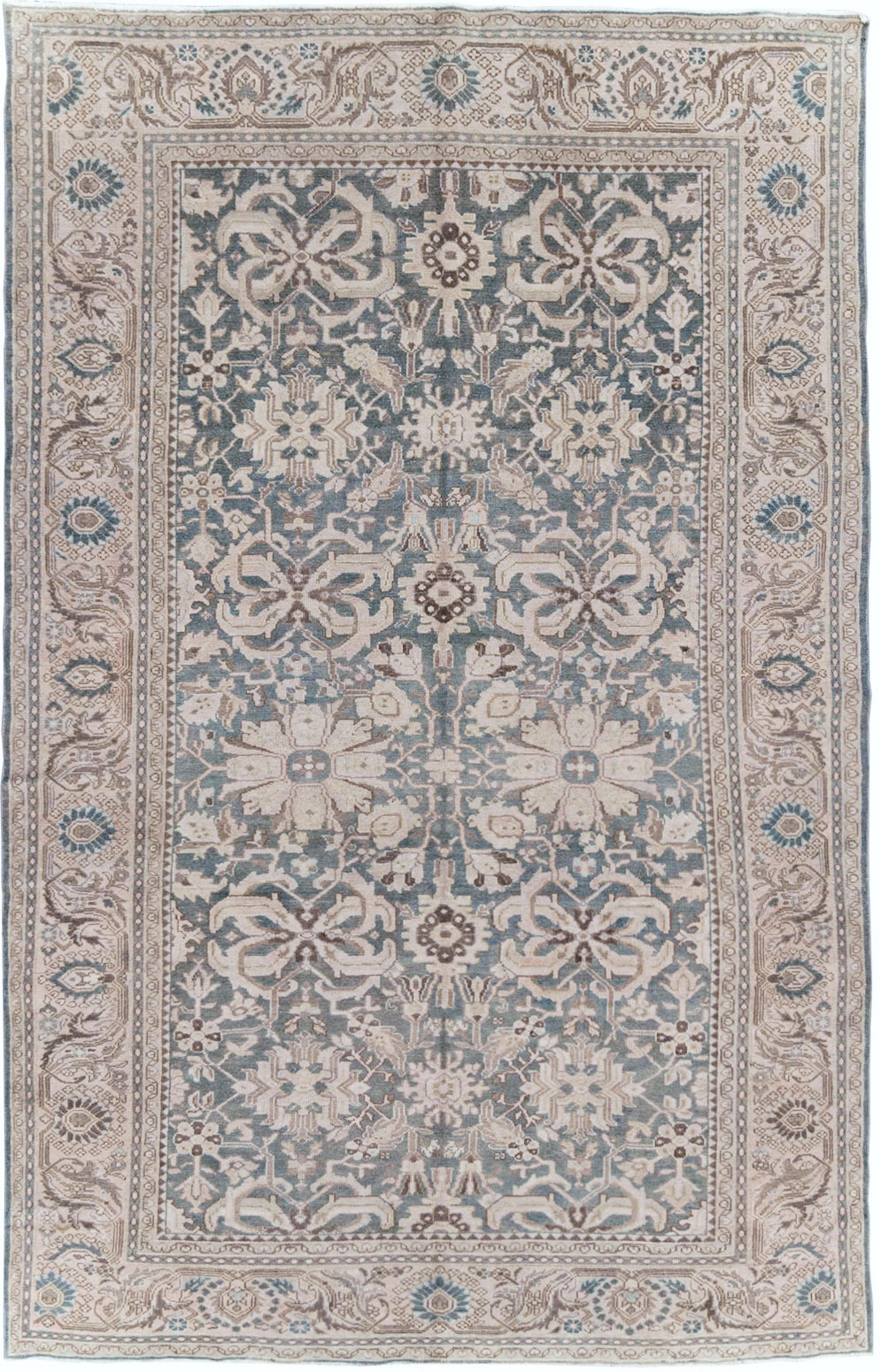 Vintage Persian Malayer Accent Carpet, No.22584 - Galerie Shabab