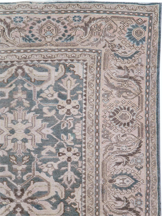 Vintage Persian Malayer Accent Carpet, No.22584 - Galerie Shabab