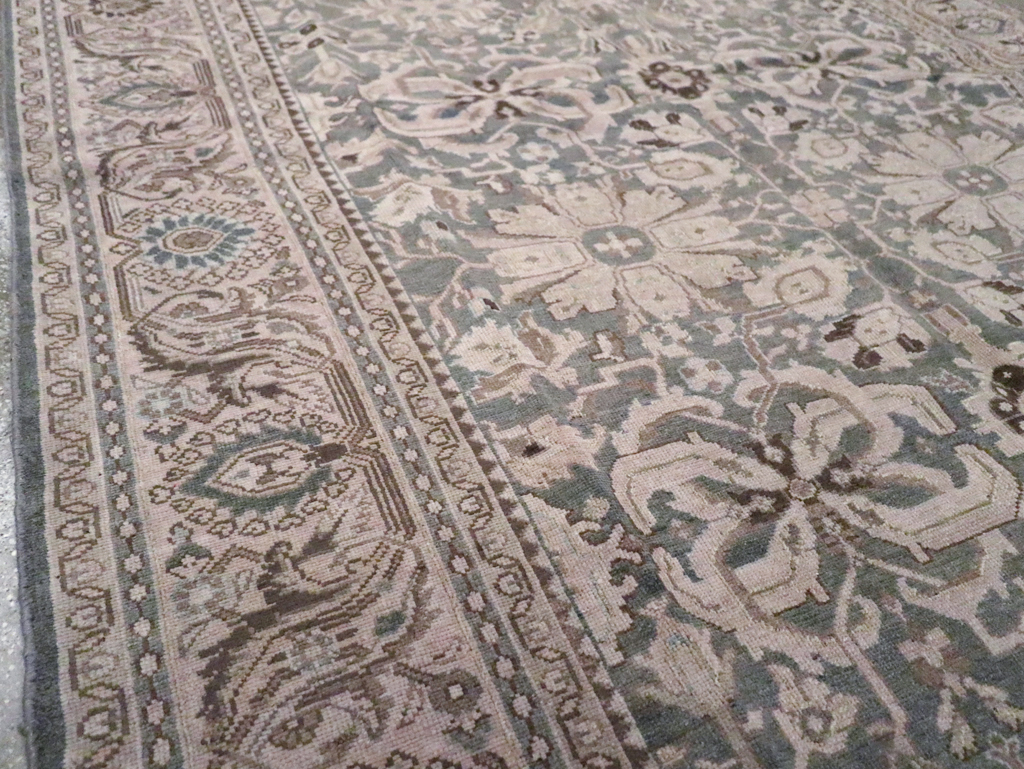 Vintage Persian Malayer Accent Carpet, No.22584 - Galerie Shabab