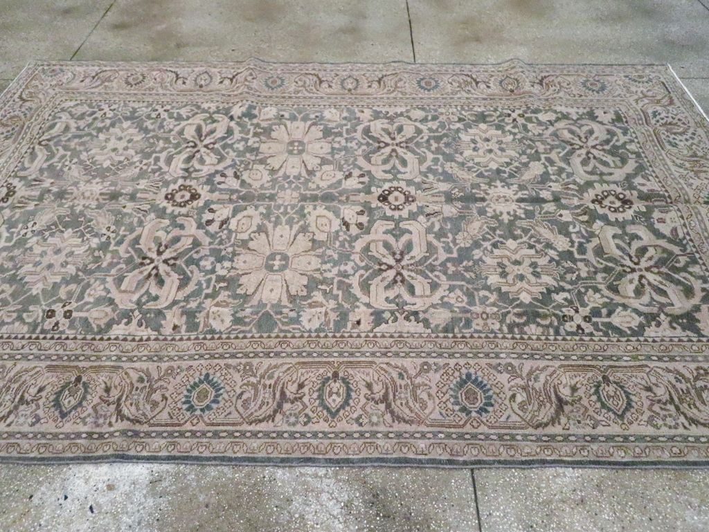 Vintage Persian Malayer Accent Carpet, No.22584 - Galerie Shabab