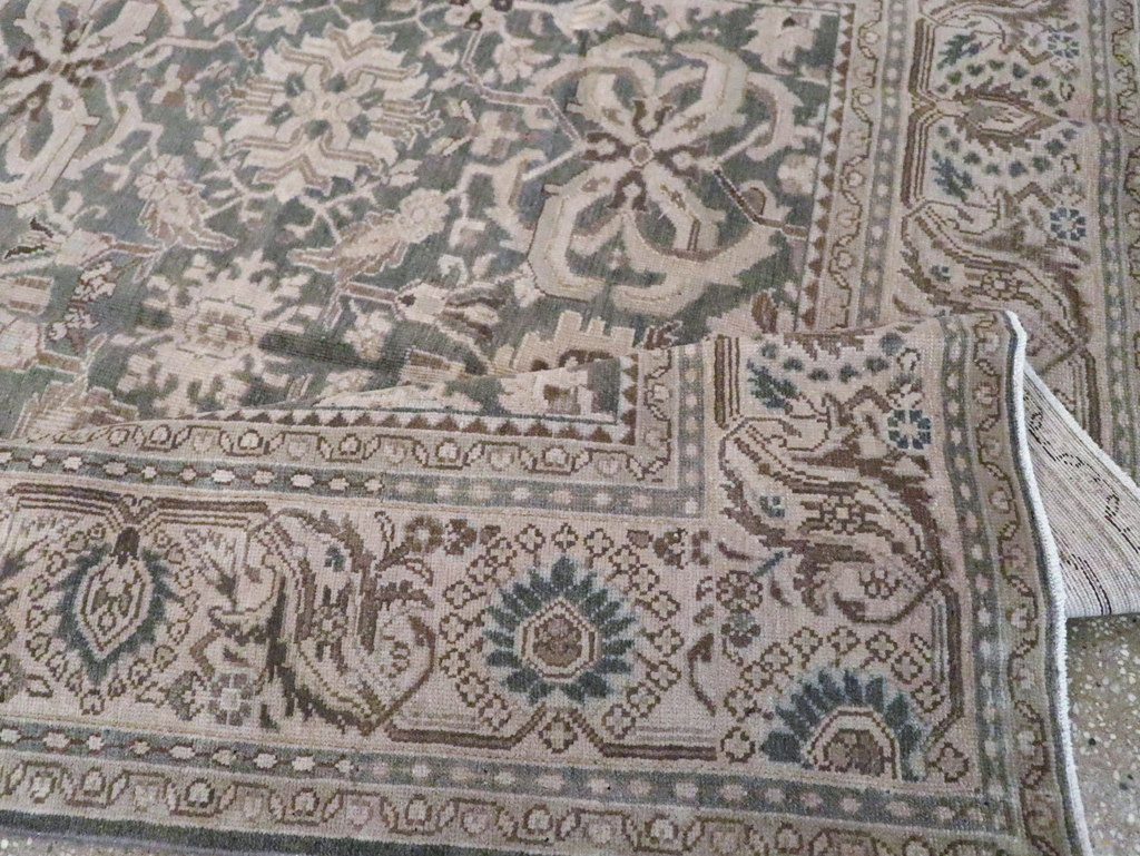 Vintage Persian Malayer Accent Carpet, No.22584 - Galerie Shabab