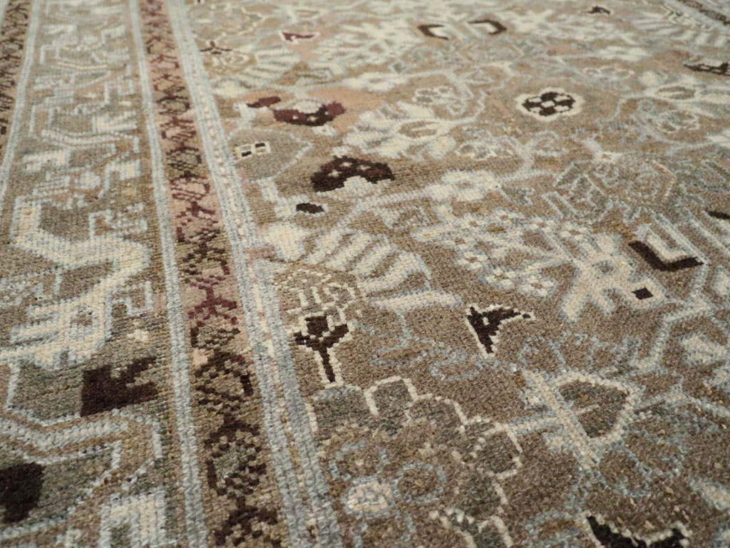 Vintage Persian Malayer Gallery Rug, No.22585 - Galerie Shabab