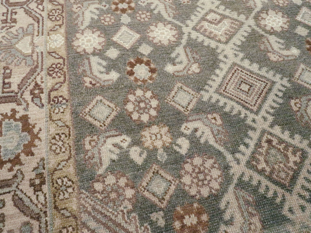 Vintage Persian Malayer Rug, No.22588 - Galerie Shabab