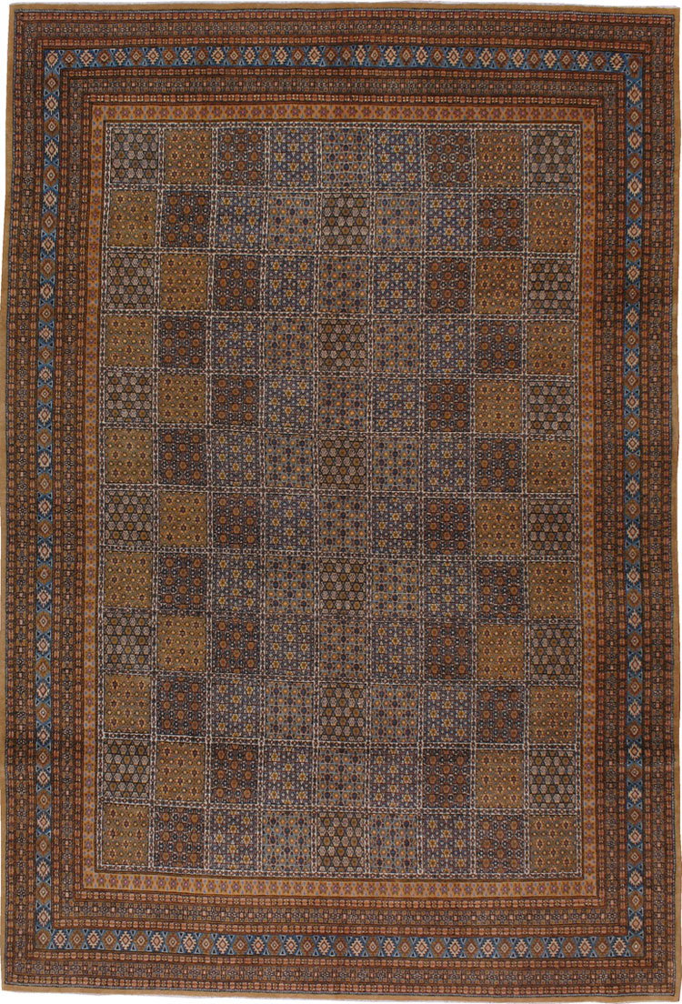 Vintage Persian Kerman Carpet, No.22594 - Galerie Shabab
