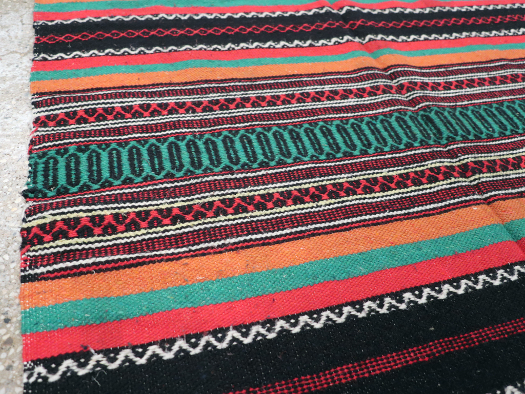 Vintage Mexican Kilim Blanket, No.22600 - Galerie Shabab