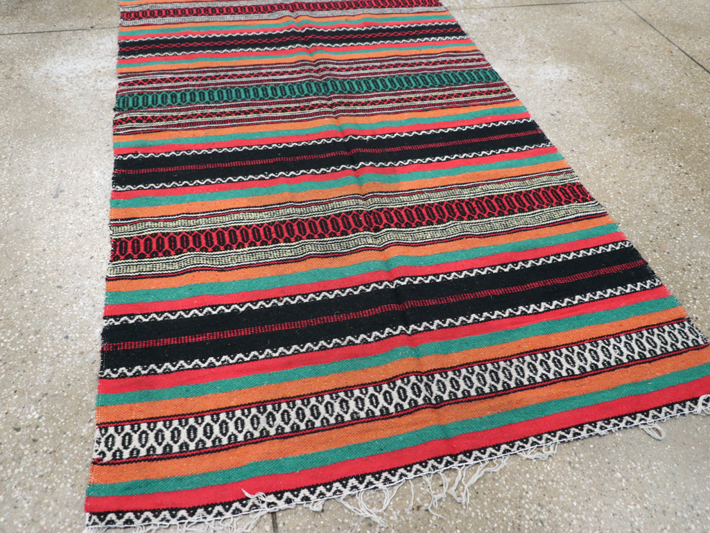 Vintage Mexican Kilim Blanket, No.22600 - Galerie Shabab