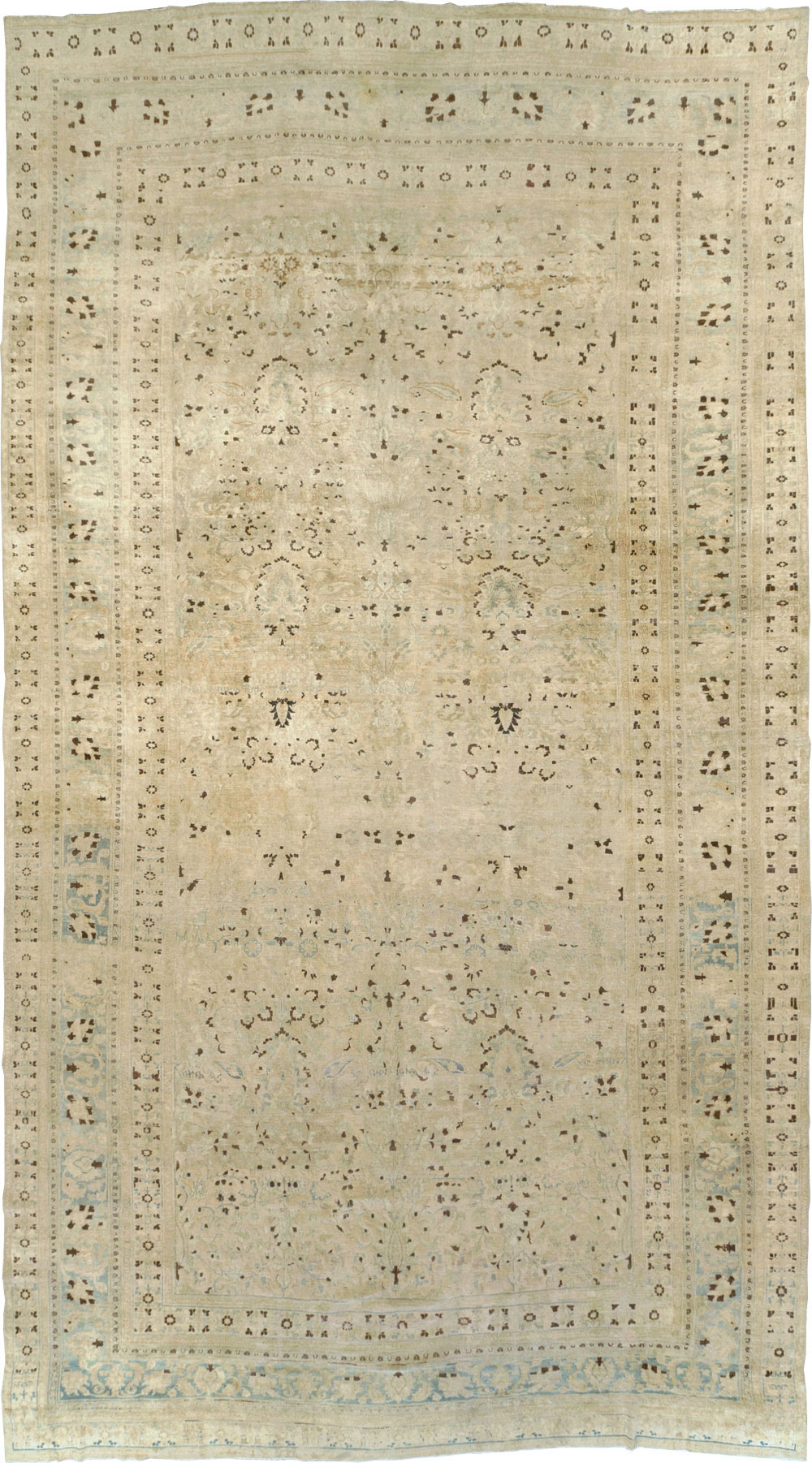 Antique Persian Khorassan Large Oversize Carpet, No.22604 - Galerie Shabab
