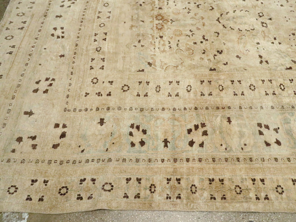Antique Persian Khorassan Large Oversize Carpet, No.22604 - Galerie Shabab