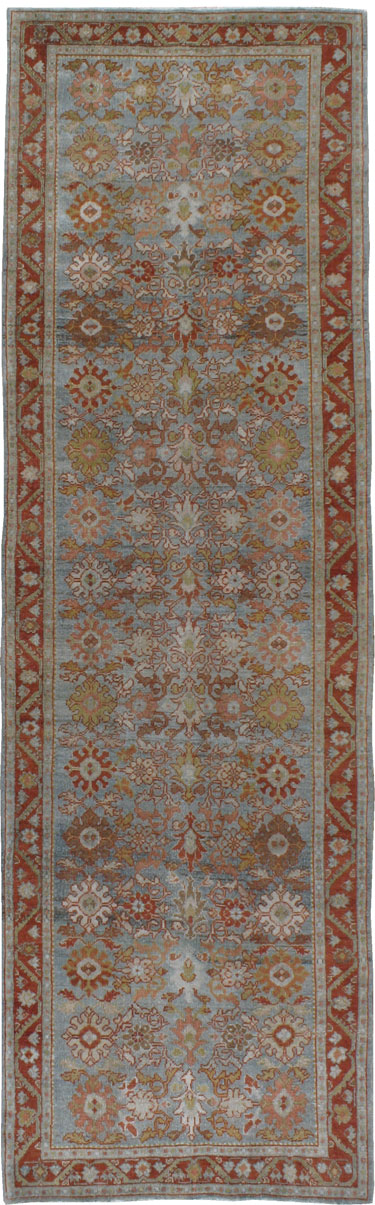 Antique Mahal Runner, No.22607 - Galerie Shabab