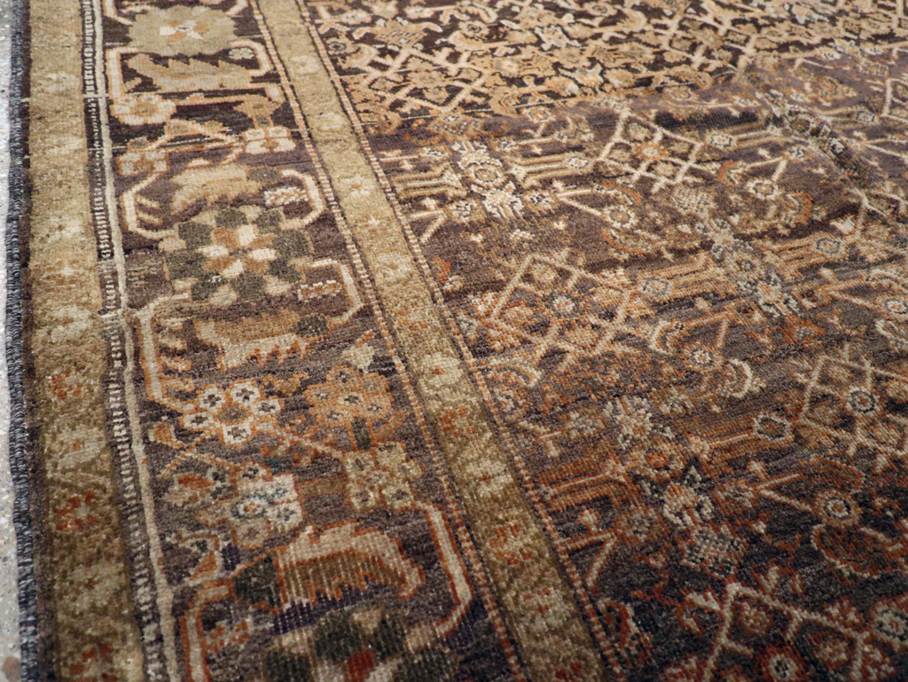 Antique Persian Mahal Carpet, No.22611 - Galerie Shabab