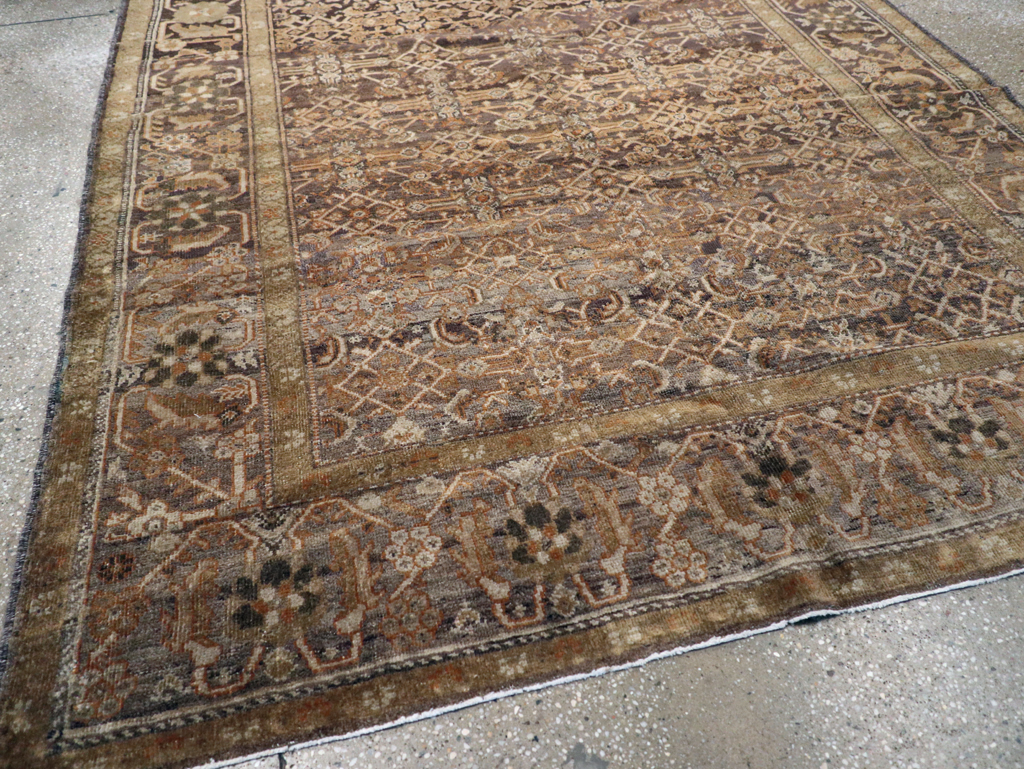 Antique Persian Mahal Carpet, No.22611 - Galerie Shabab