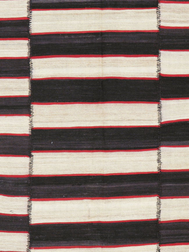 Vintage Persian Flatweave Kilim, No.22615 - Galerie Shabab