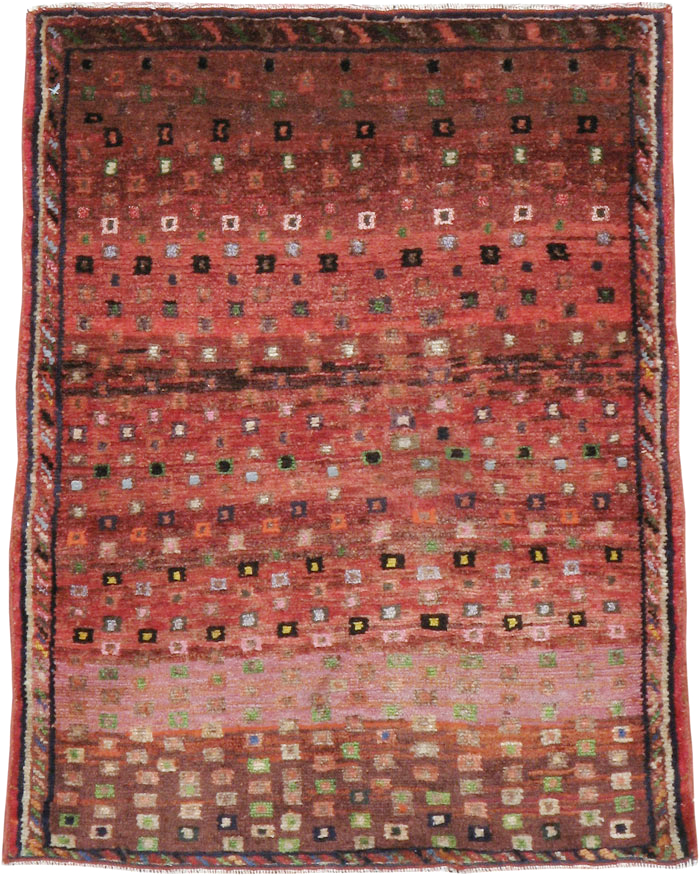 Vintage Persian Afshar Rug, No.22619 - Galerie Shabab