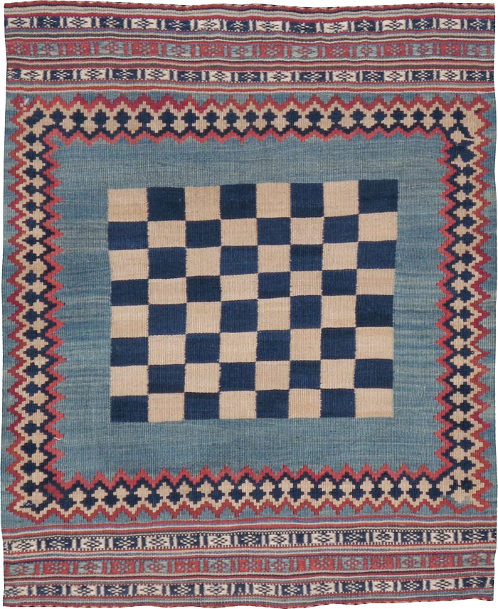 Antique Persian Flat-weave Kilim, No.22626 - Galerie Shabab
