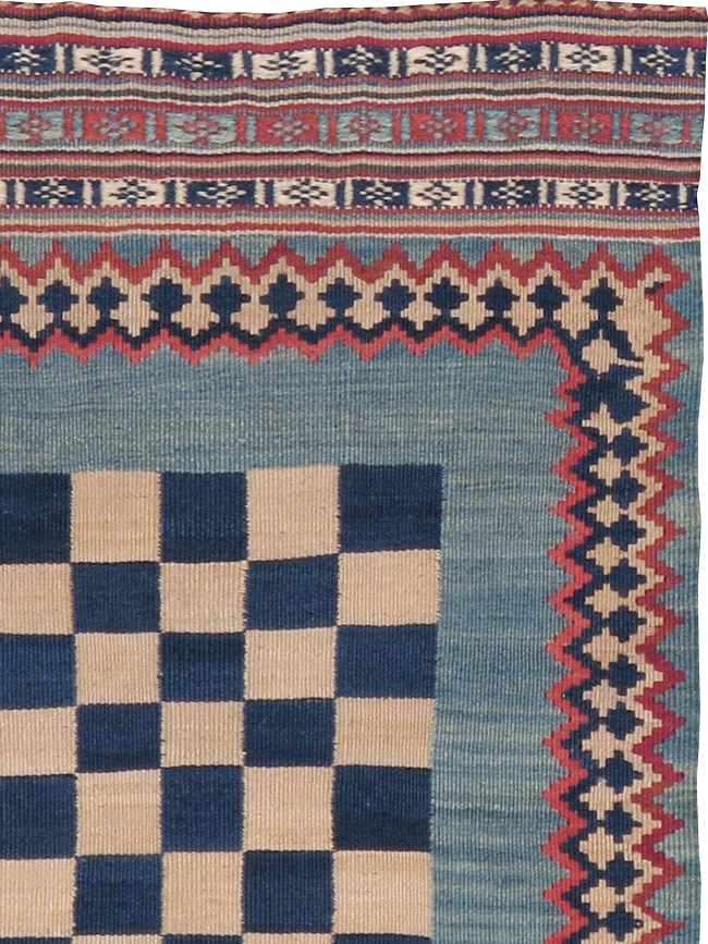 Antique Persian Flat-weave Kilim, No.22626 - Galerie Shabab