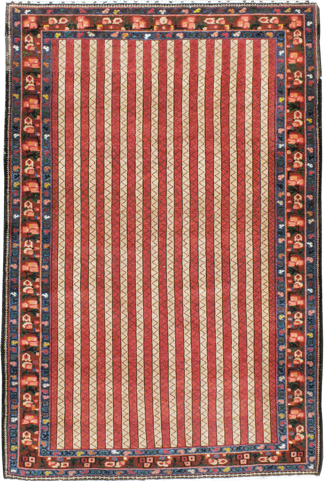 Vintage Persian Bakhtiari Rug, No.22635 - Galerie Shabab