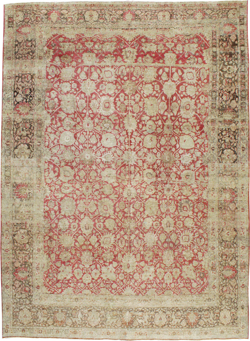 Antique Persian Tabriz Rug, No.22636 - Galerie Shabab
