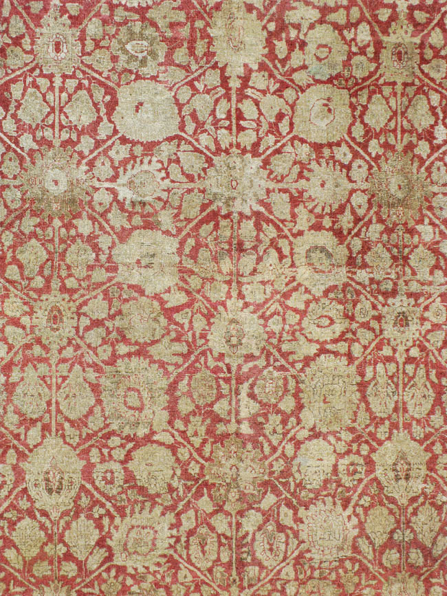 Antique Persian Tabriz Rug, No.22636 - Galerie Shabab
