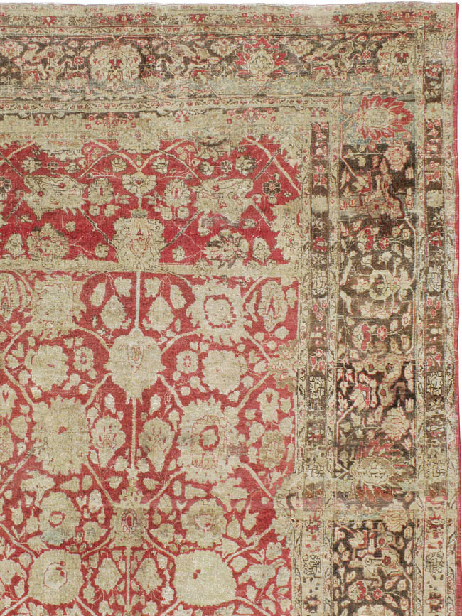 Antique Persian Tabriz Rug, No.22636 - Galerie Shabab