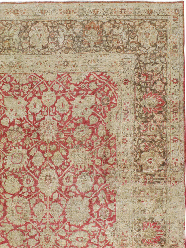 Antique Persian Tabriz Rug, No.22636 - Galerie Shabab
