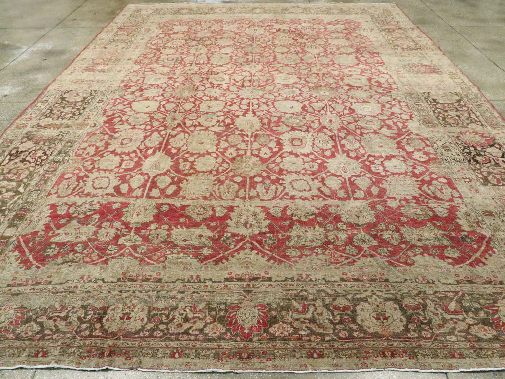 Antique Persian Tabriz Rug, No.22636 - Galerie Shabab