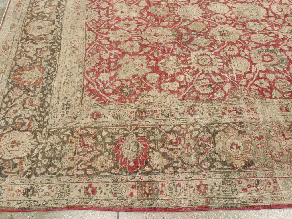 Antique Persian Tabriz Rug, No.22636 - Galerie Shabab