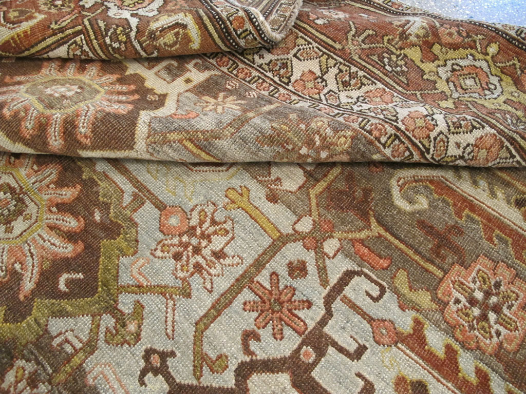Antique Persian Bidjar Long Carpet, No.22637 - Galerie Shabab